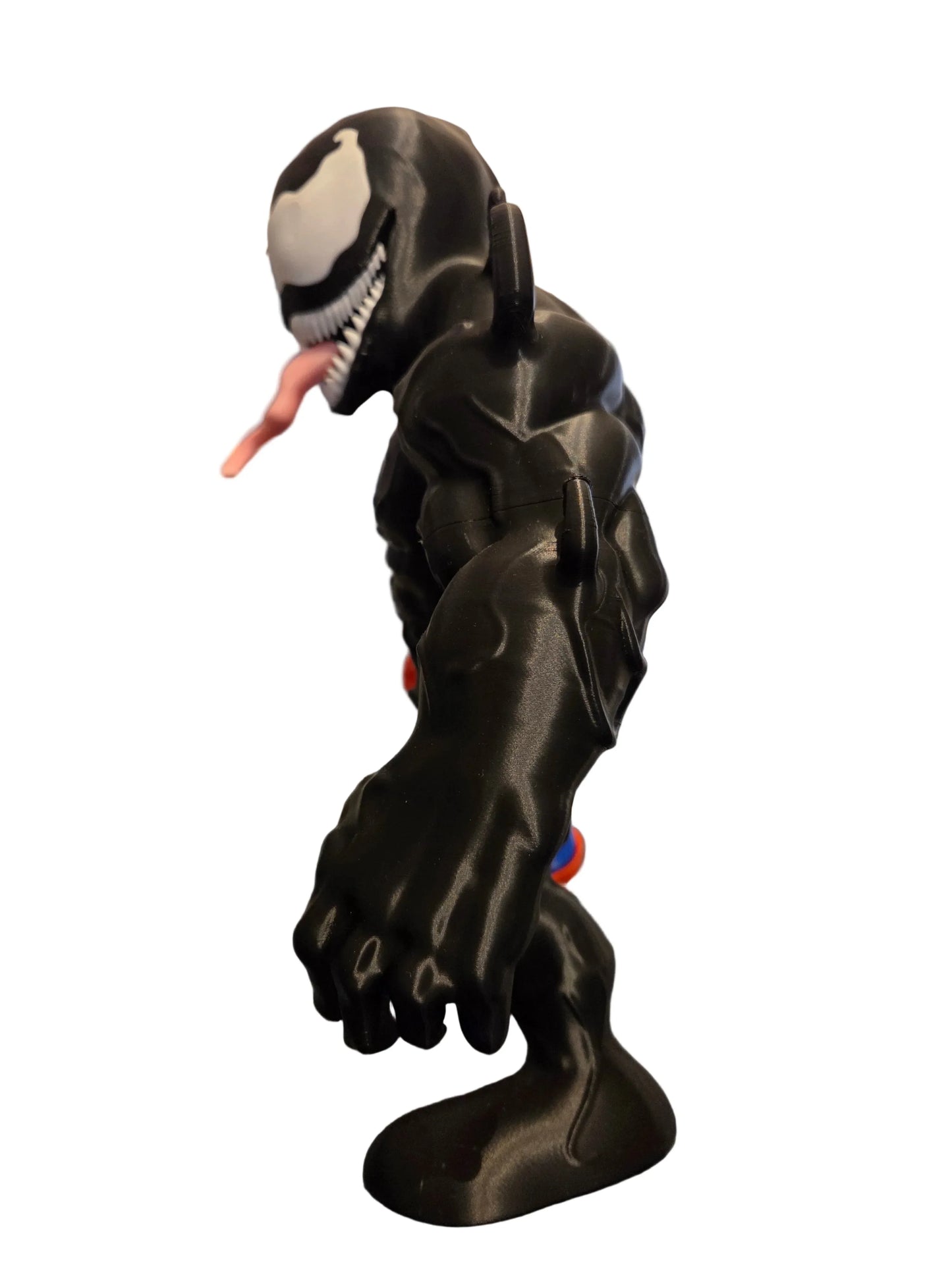 Spider-Man x Venom Symbiote Hybrid Split Figure - Display Collectible
