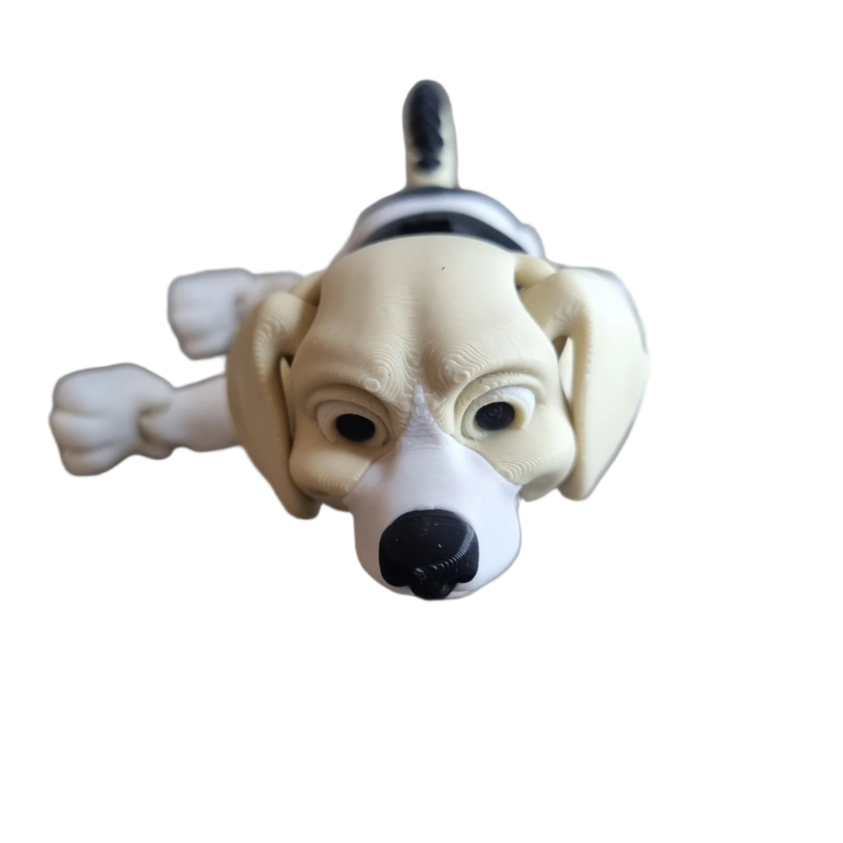 Beagle Doggo Collection layed down front View