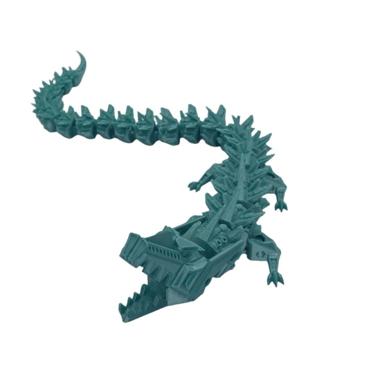 Horned dragon, mint green