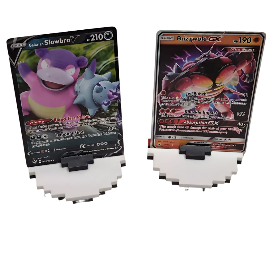 Pokemon Card Display Pixe, front view, displayed