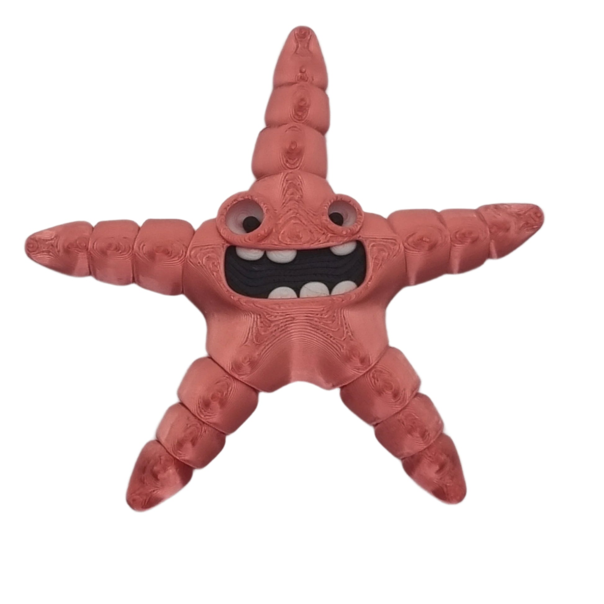 Smiley Starfish Articulated Series, top side