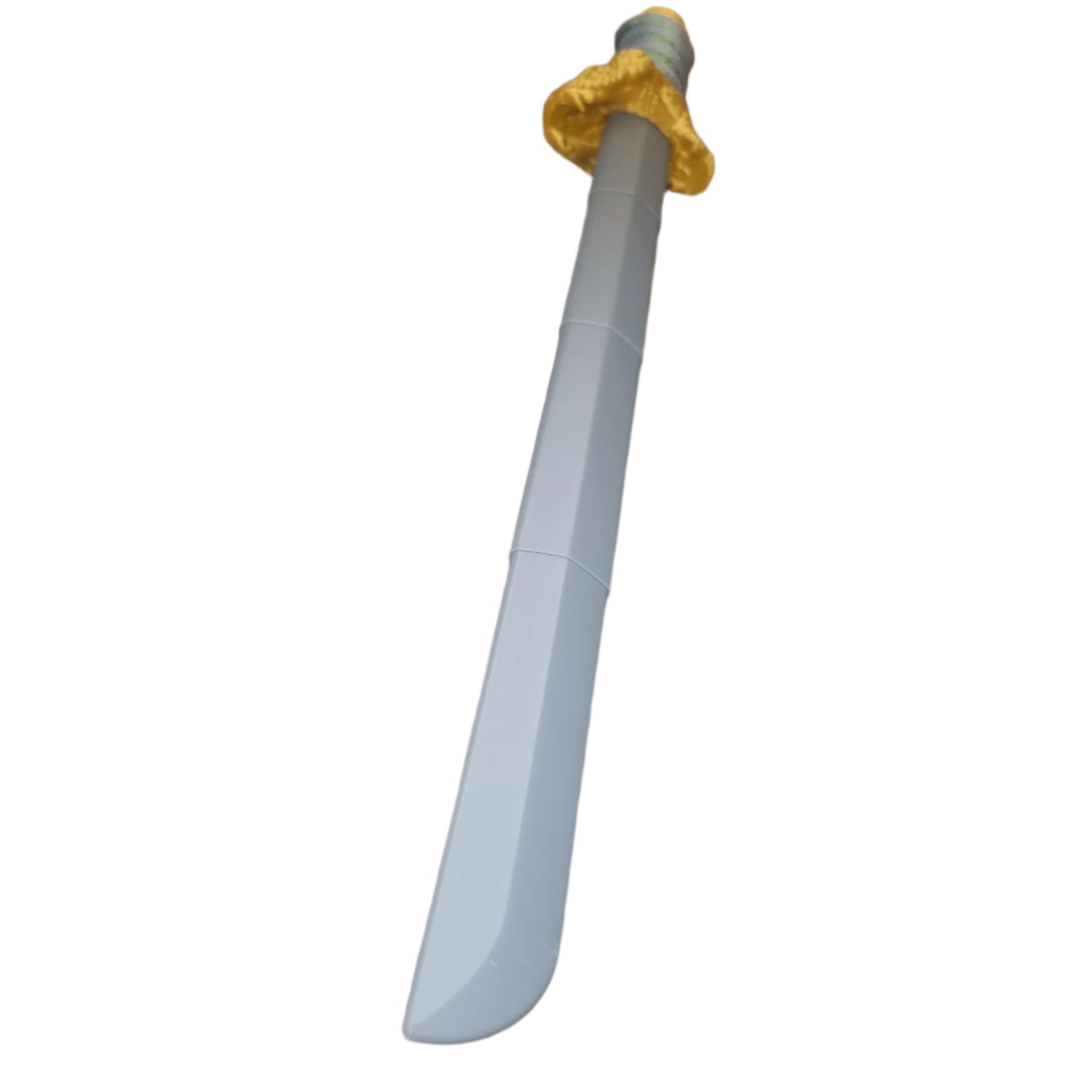 The viper cosplay sword, blade forward, extended