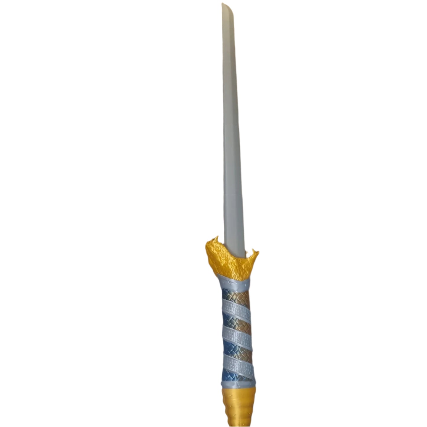 The viper cosplay sword, top view, extended