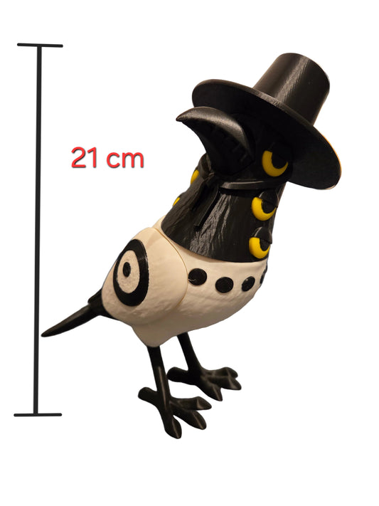 Sussie the Magpie Figurine from KPop Demon Hunters - 21cm Tall Collectible Display Piece