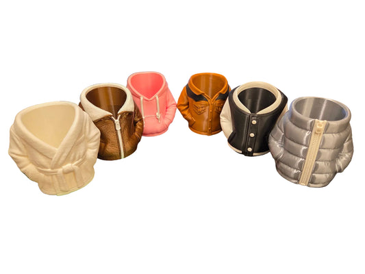 Insulated Beer & Soda Can Cooler Sleeves - Jacket Style (6 Variants)