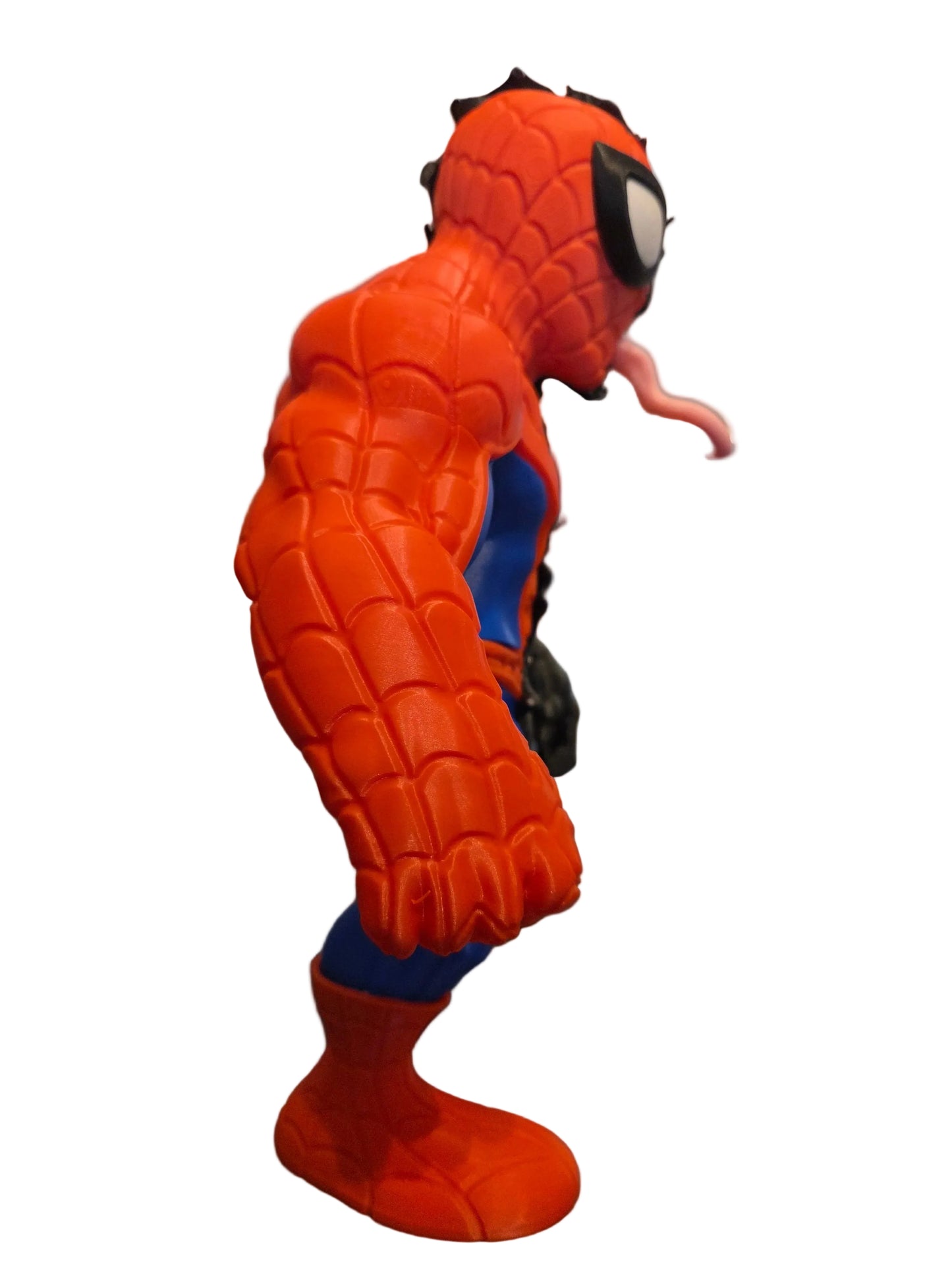 Spider-Man x Venom Symbiote Hybrid Split Figure - Display Collectible