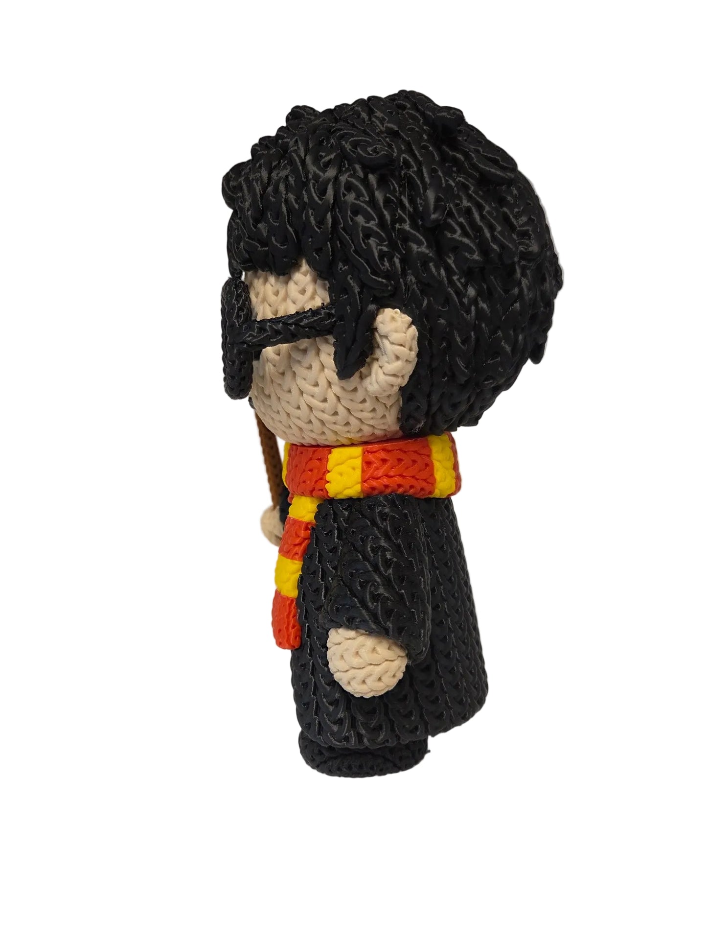 Crochet-Style Harry Potter 21 cm Figure – Gryffindor Wizard Collectible Display