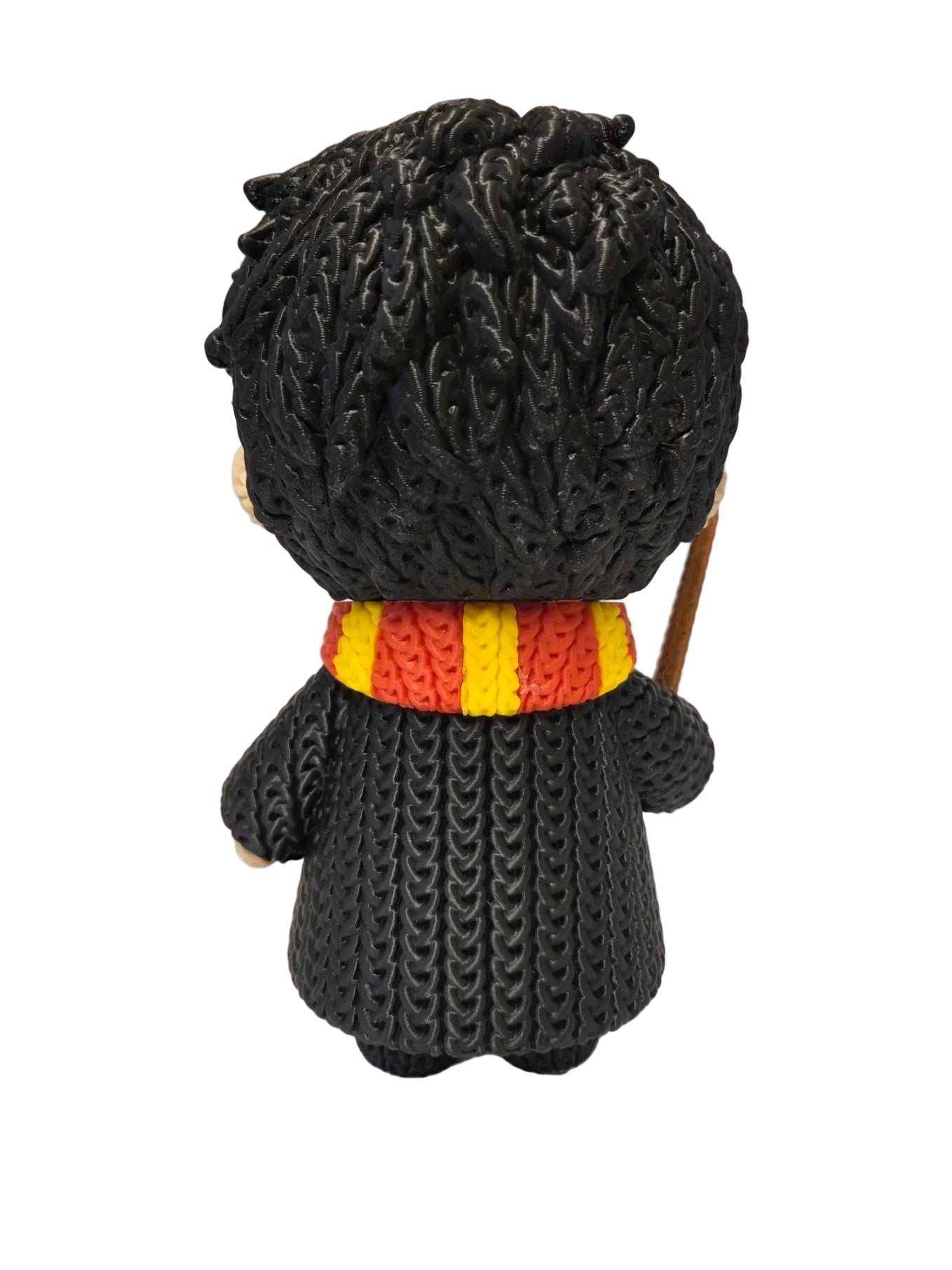 Crochet-Style Harry Potter 21 cm Figure – Gryffindor Wizard Collectible Display