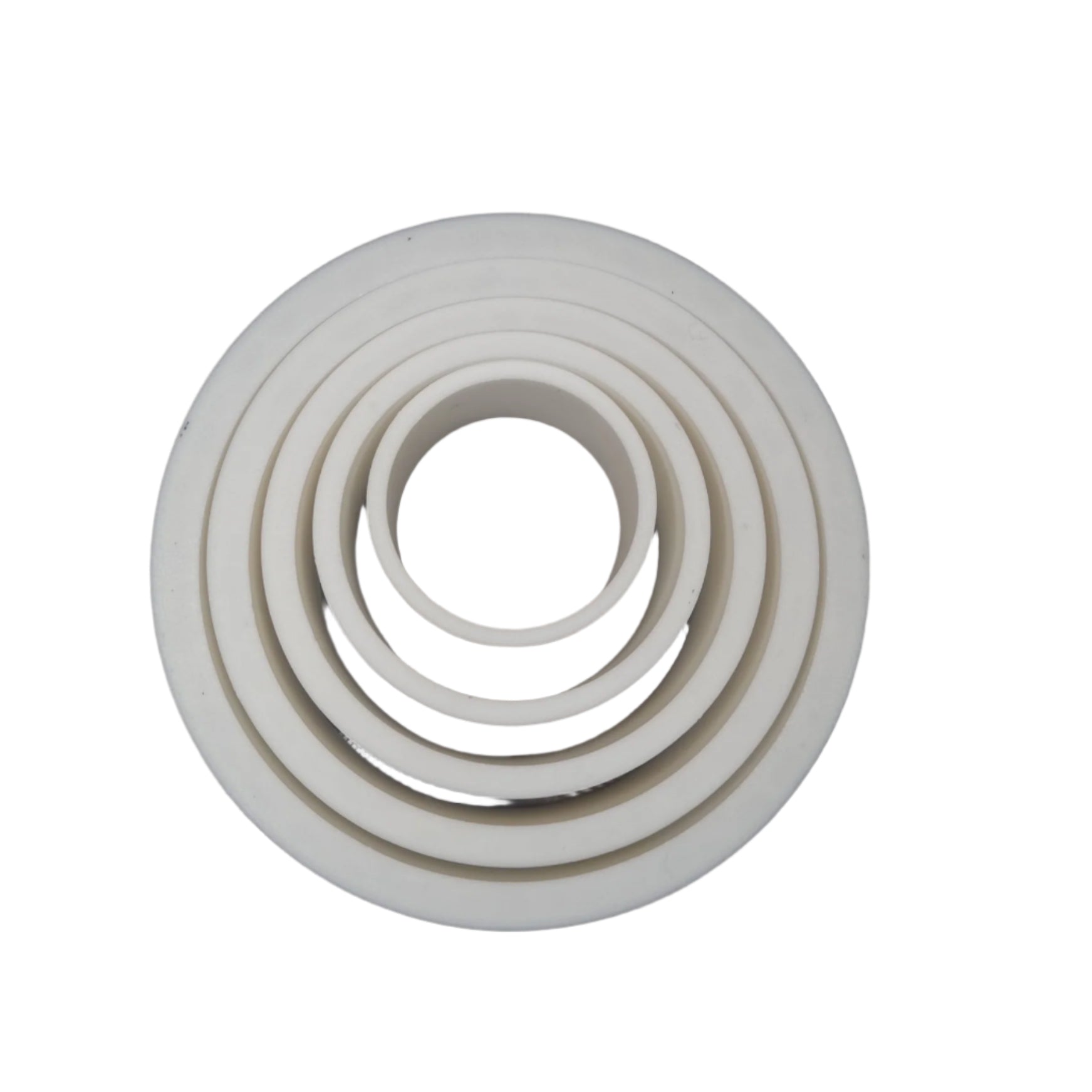 cookie cutter, top view, top side
