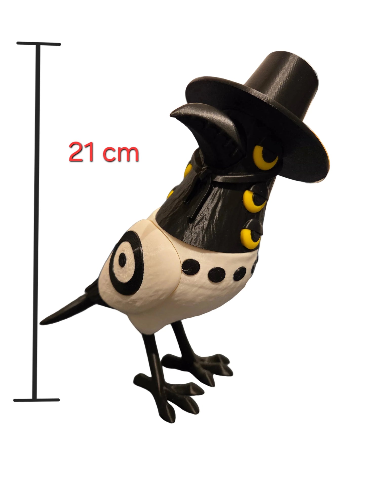 Sussie the Magpie Figurine from KPop Demon Hunters - 21cm Tall Collectible Display Piece - TailoredPrints