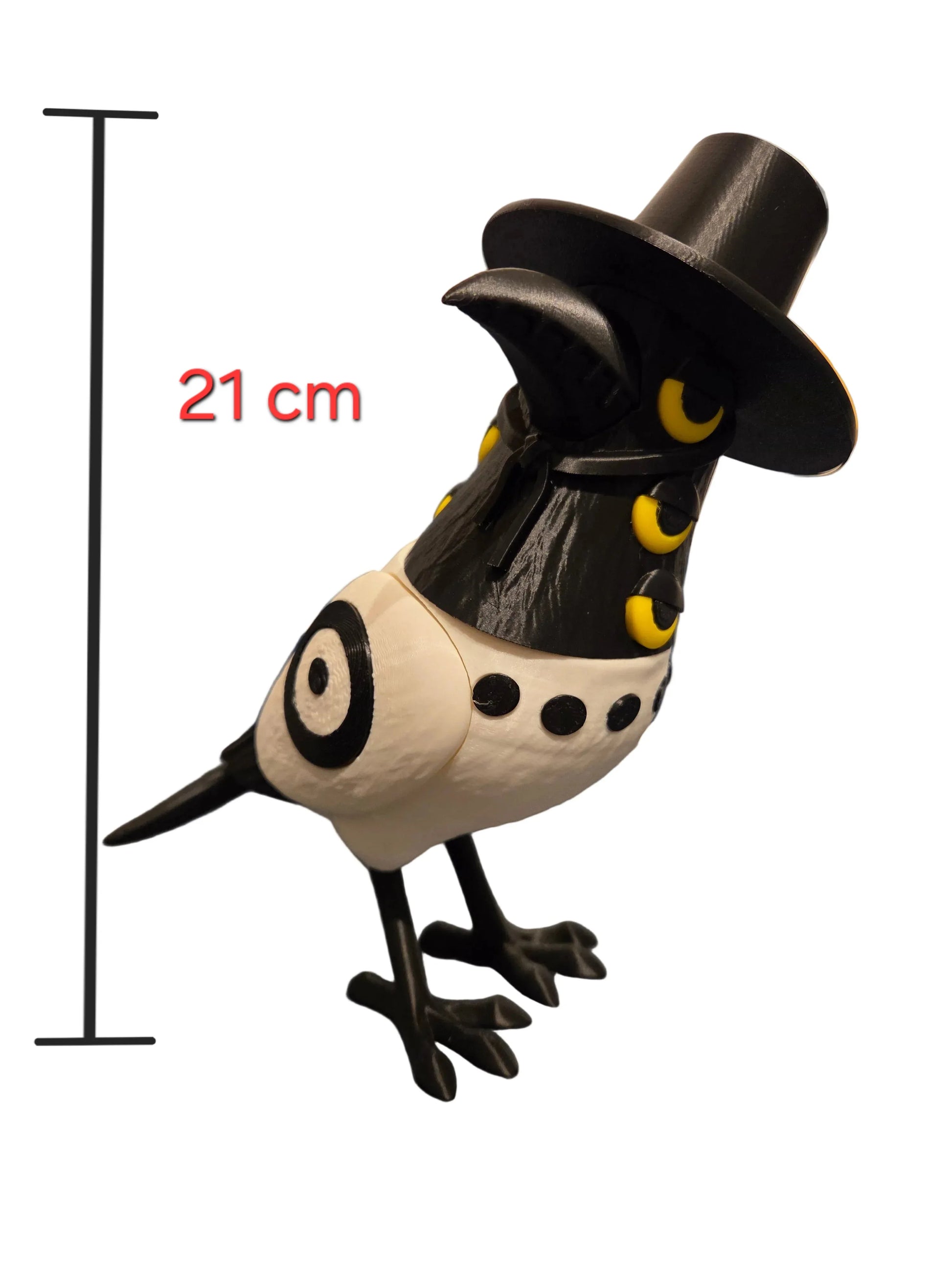 Sussie the Magpie Figurine from KPop Demon Hunters - 21cm Tall Collectible Display Piece - TailoredPrints